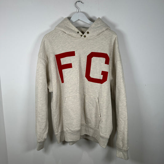 Fear Of God 'FG' Graphic Hoodie Size M