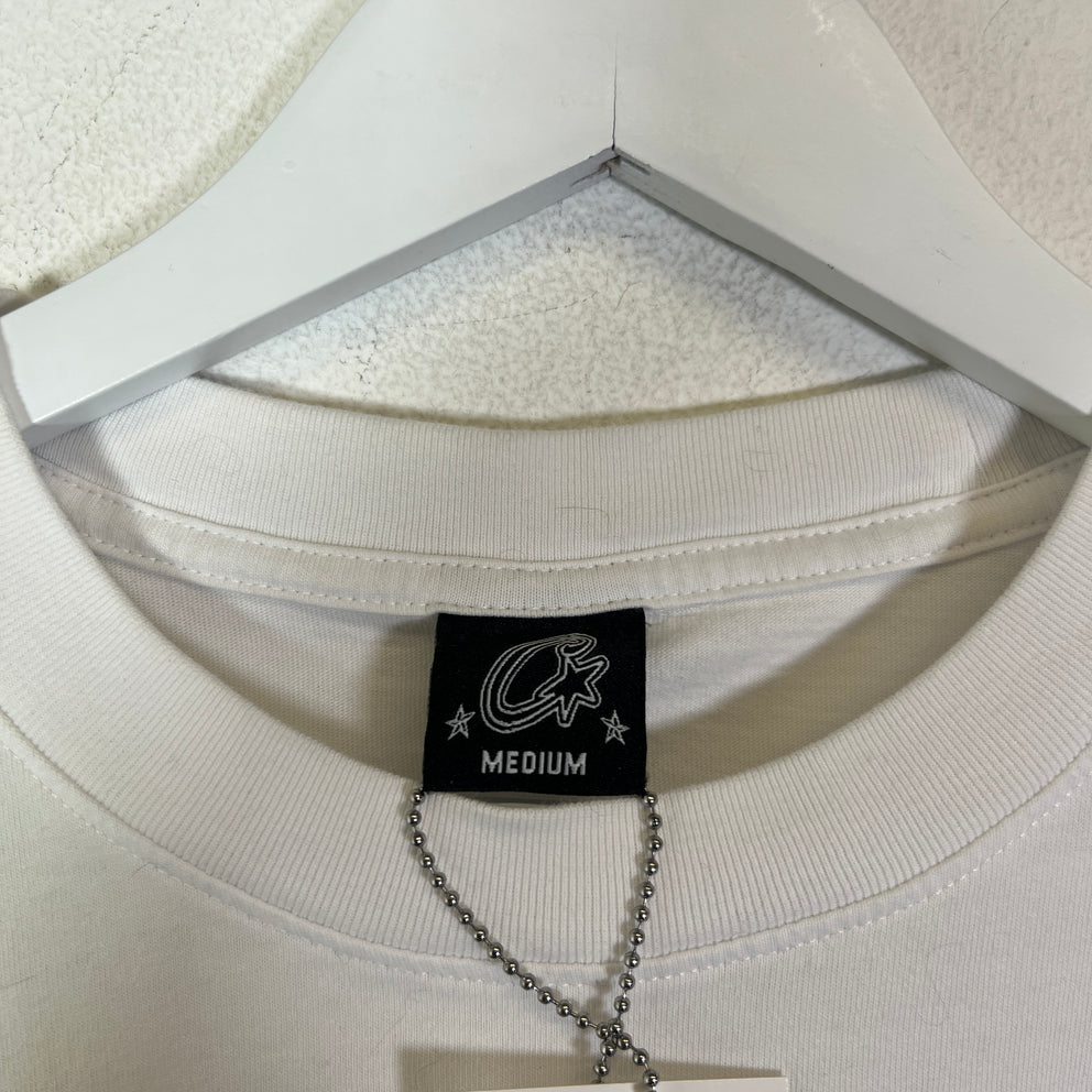 Corteiz White Allstarz Logo T-Shirt Size M