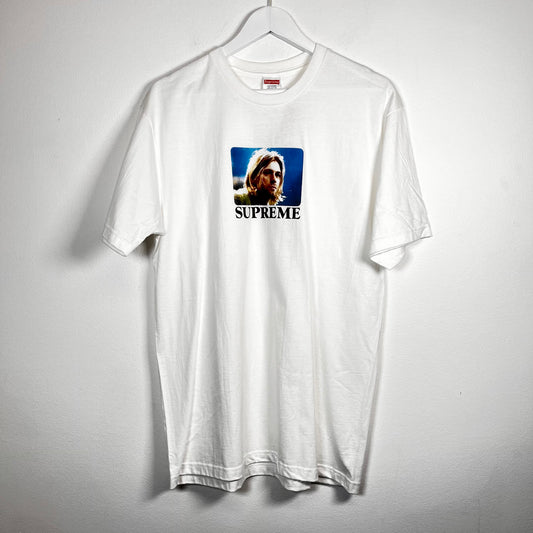 Supreme White Kurt Cobain Tee Size M