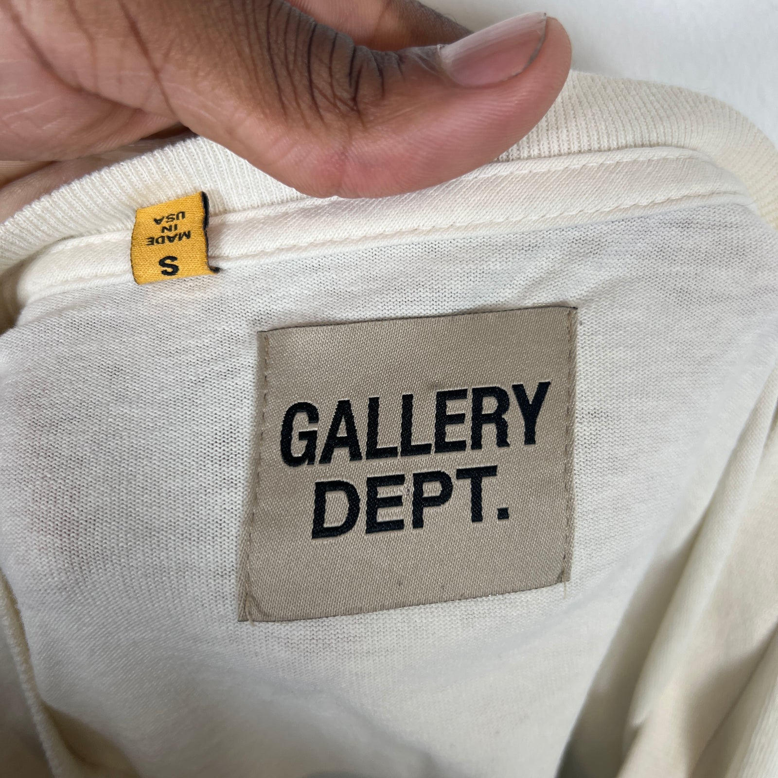 Gallery Dept x Doc Johnson Cream Dead Batteries Tee Size S