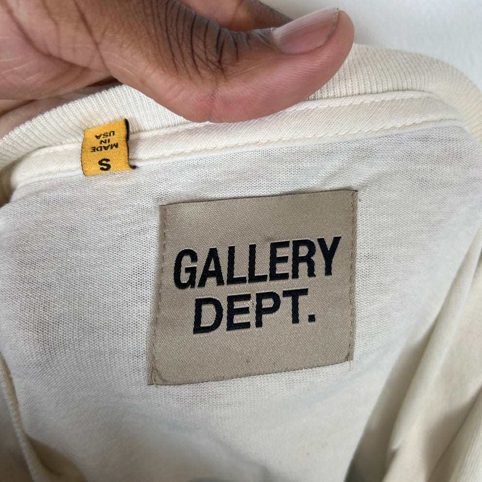 Gallery Dept x Doc Johnson Cream Dead Batteries Tee Size S