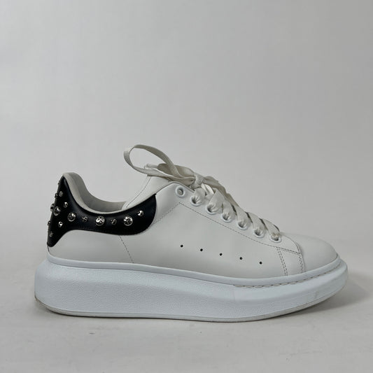 Alexander Mcqueen Stud B/W Sneaker Size 9