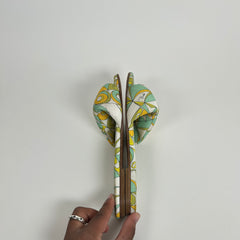 Emilio Pucci Green Bandierine Sandals Size 38.5