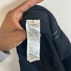Burberry Navy Striped Track Pants Size L