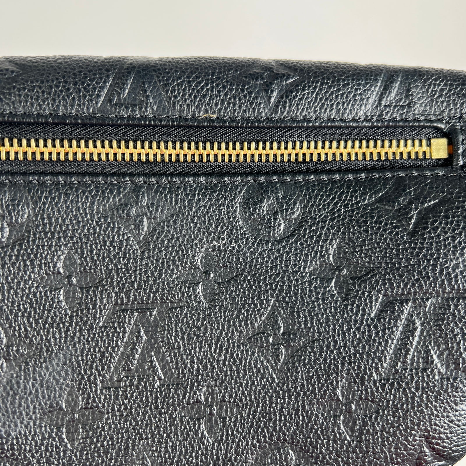 Louis Vuitton Black Empreinte Monogram Bumbag