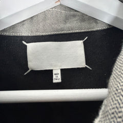 Maison Margiela 12oz Broken Twill Button Up Shirt - Caviar Size XL