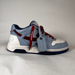 Off-White Blue/Red Out Of Office Sneakers Size 43