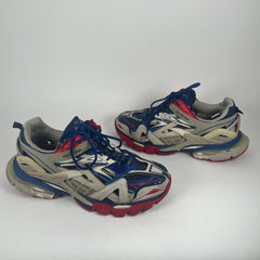 Balenciaga Track 2 Red/Blue/Silver Size 12