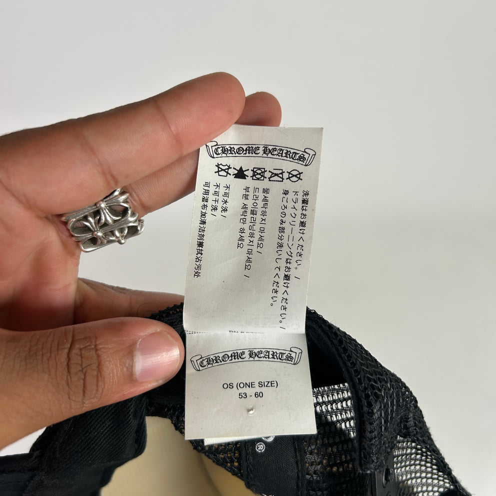 Chrome Hearts Smoked Fuck Hollywood Trucker Hat