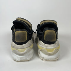 Maison Margiela Black/Gold Retro Fit Sneaker Size 43