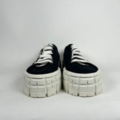 Prada Black Re-Nylon Sneakers Size 36.5