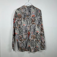 Supreme x Martine Rose Snakeskin Patchwork Button-up Shirt Size XL