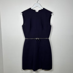 Alexander McQueen Purple 4-Zip Dress Size 42