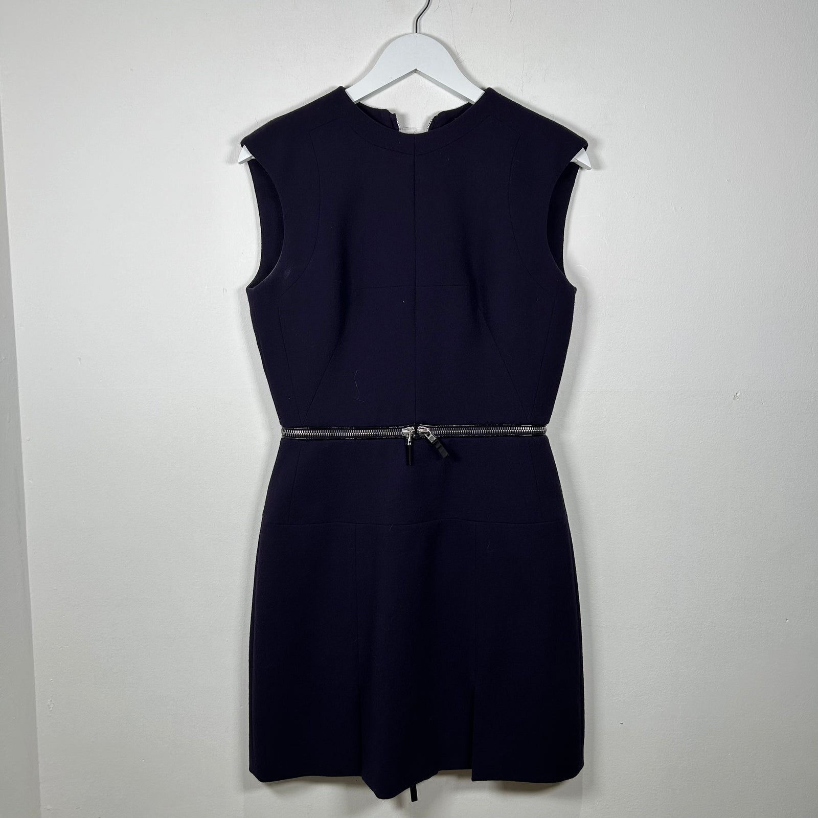 Alexander McQueen Purple 4-Zip Dress Size 42