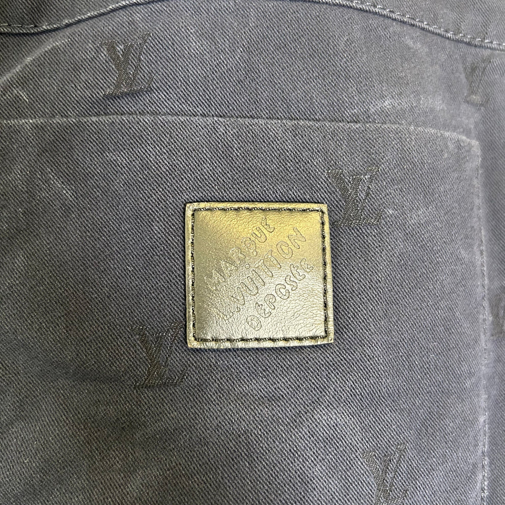 Louis Vuitton Monogram Embossed Casual Pant