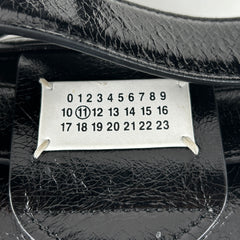 Maison Margiela Black 'Glam Slam' Patent Leather Bag