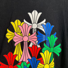 Chrome Hearts Multi Color Cross LS Size L