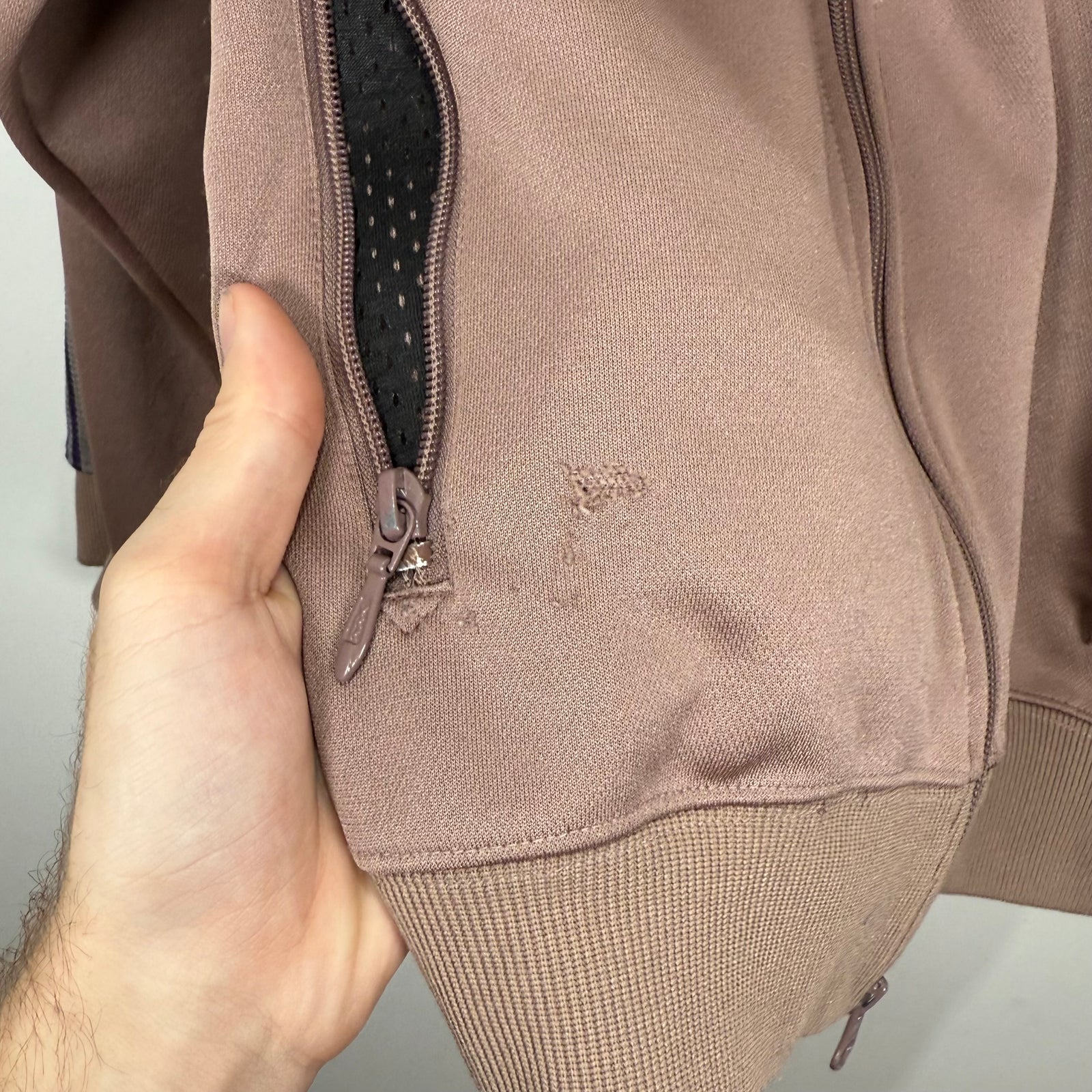 Needles Tan/Purple Track Jacket Size S