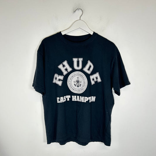 Rhude Navy East Hampton Catamaran T-Shirt Size S