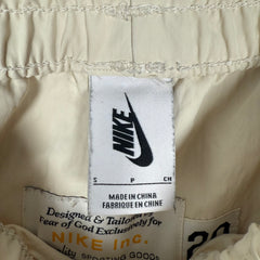 Fear Of God x NBA x Nike Cream Basketball Shorts Size S