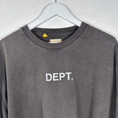 Gallery Dept. Grey Flame Logo Longsleeve Size XL
