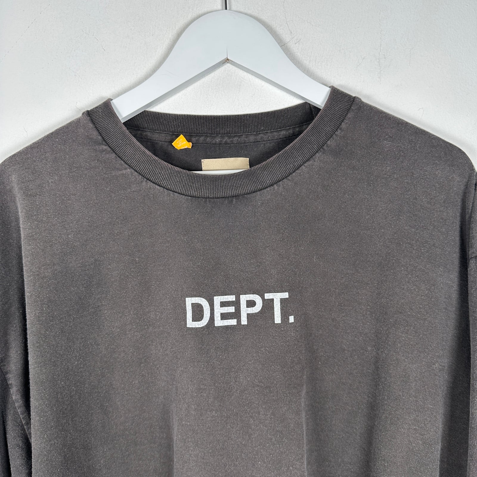 Gallery Dept. Grey Flame Logo Longsleeve Size XL