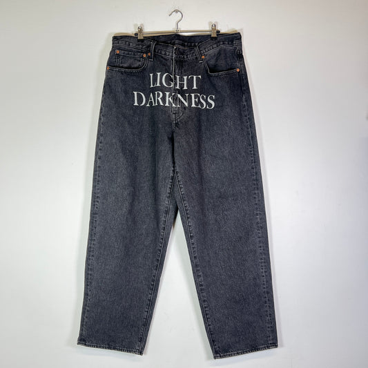 Undercover x Levi's 'Light Darkness' Darkwash Baggy Jeans Size 36