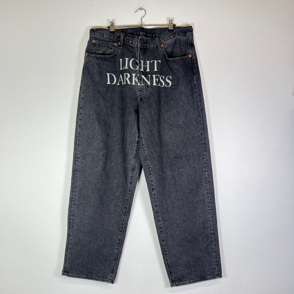Undercover x Levi's 'Light Darkness' Darkwash Baggy Jeans Size 36