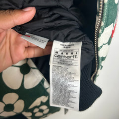 Marni X Carhartt Green Flower Jacket Size XS