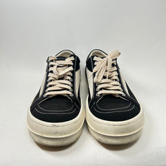 Rick Owens Drkshdw Black/Milk Vintage Sneaker Size 45