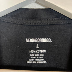 Neighborhood Black Pirate Logo Longsleeve Size L