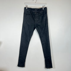 Purple Brand Black Waxed Denim Size 31