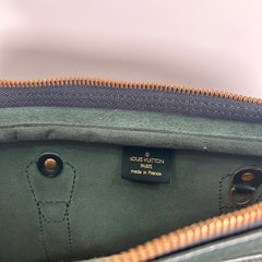 Louis Vuitton Green Boston Kendall Duffle Bag