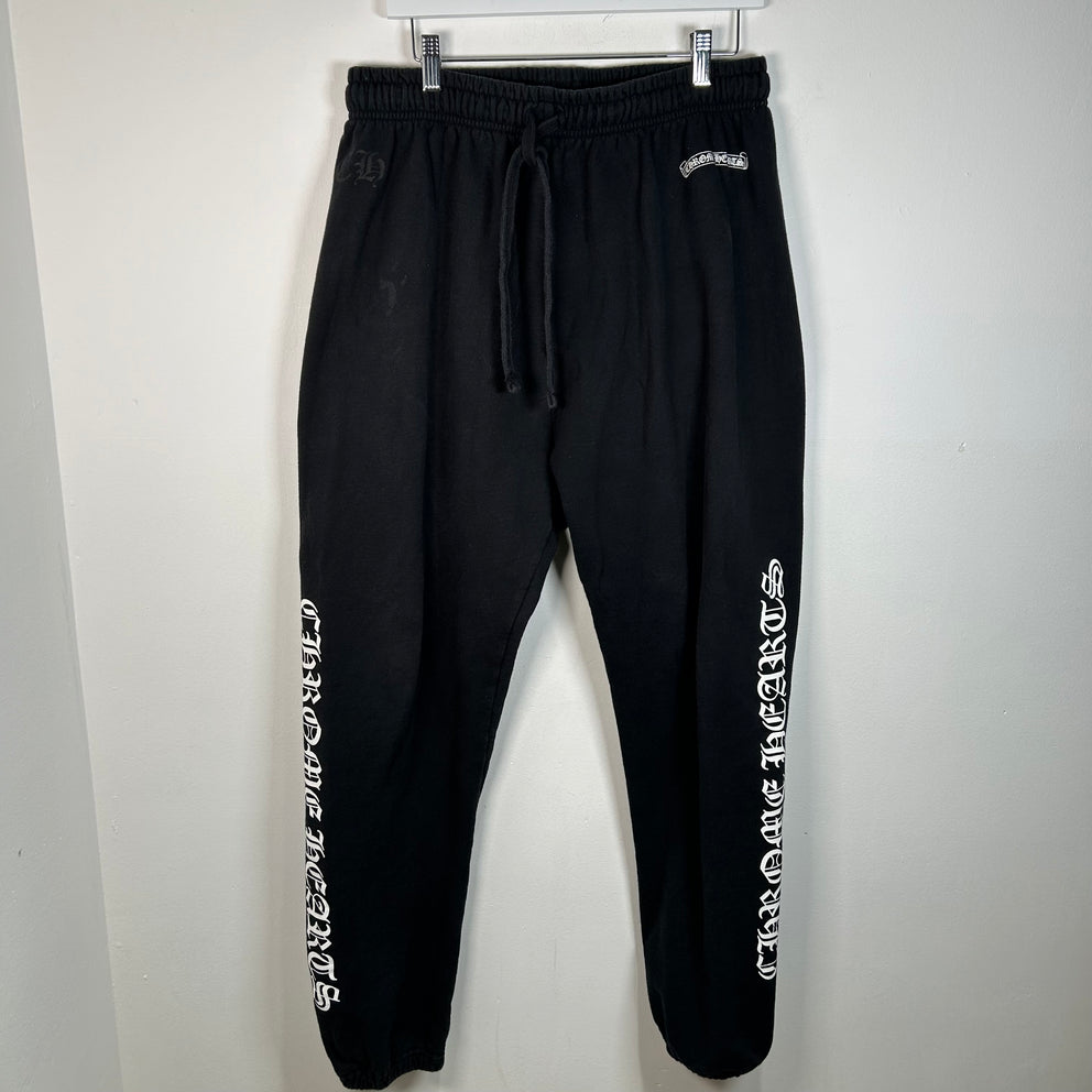 Chrome Hearts Spell-Out Logo Sweatpants Size XL