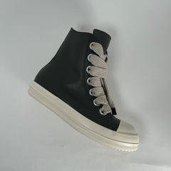 Rick Owens Bosco/Milk Jumbo Lace Ramones Size 43