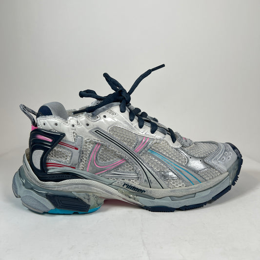 Balenciaga Grey/Pink/Blue Runners Size 42