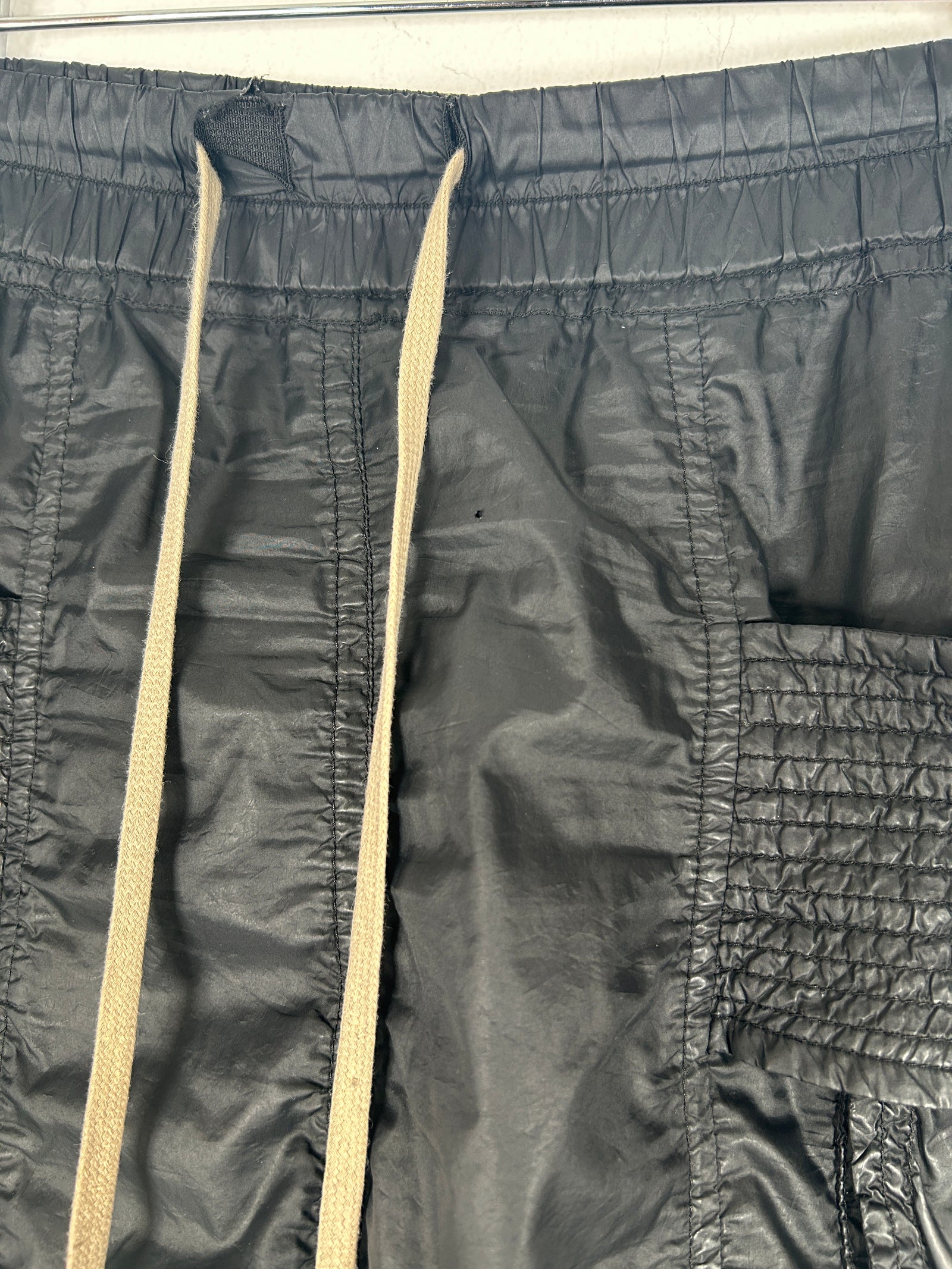 Rick Owens Drkshdw SS15 Nylon Creatch Cargo Pants