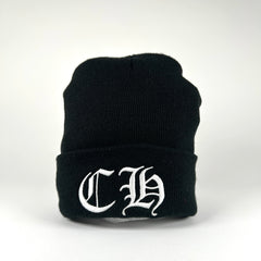 Chrome Hearts 'CH' Embrodiery Black Beanie