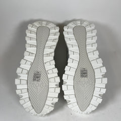 Dior B31 White/White Carnage Rubber Mesh Runner Size 41