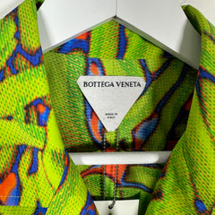 Bottega Veneta Multi Color Short Sleeve Shirt Size 46