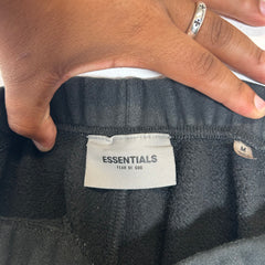 Essentials Black Sweatpants Size M