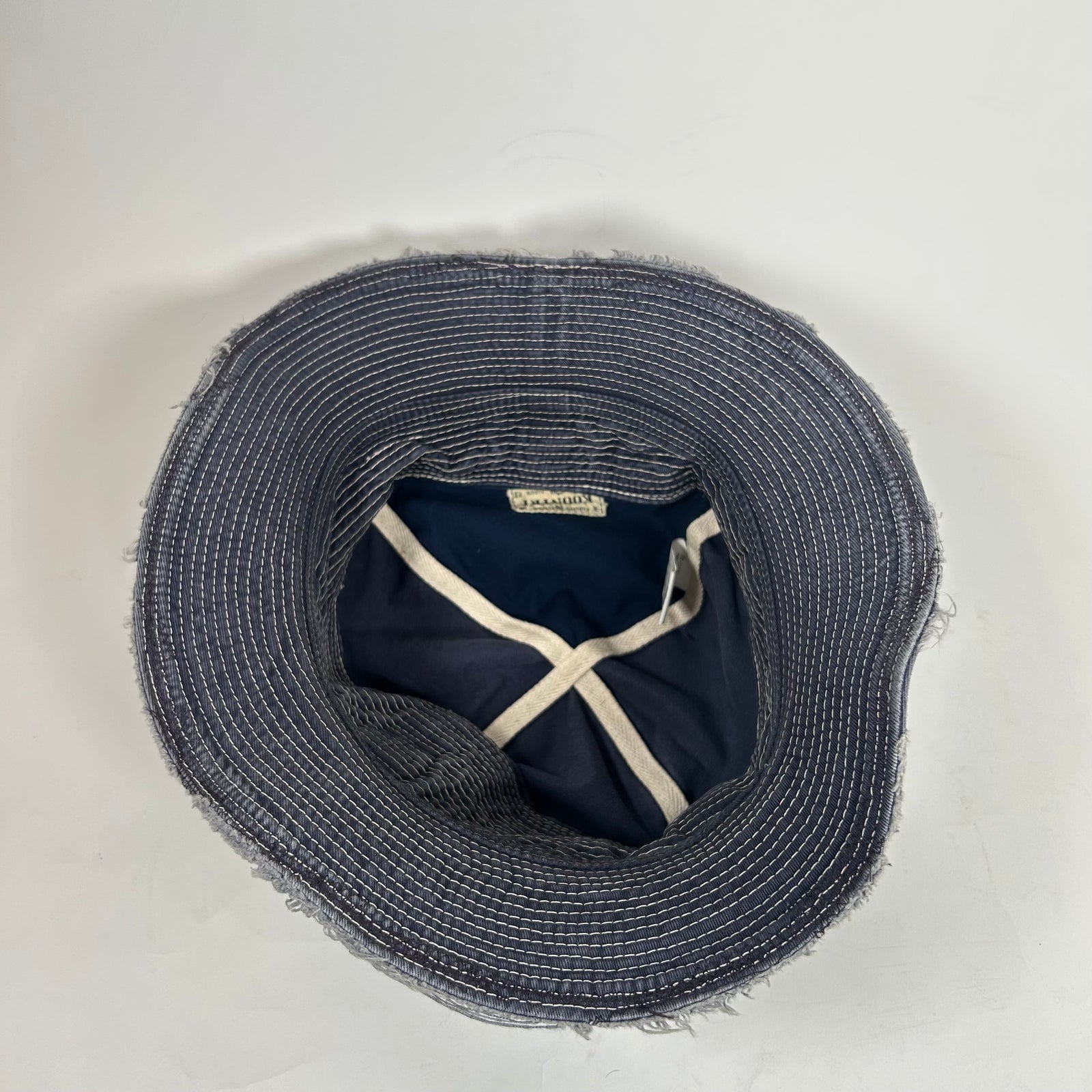 Kapital Indigo Denim Fisherman Bucket Hat