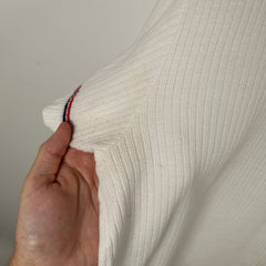 Thom Browne White Knit Polo Size 5