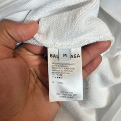Balenciaga White Copyright Logo Size M
