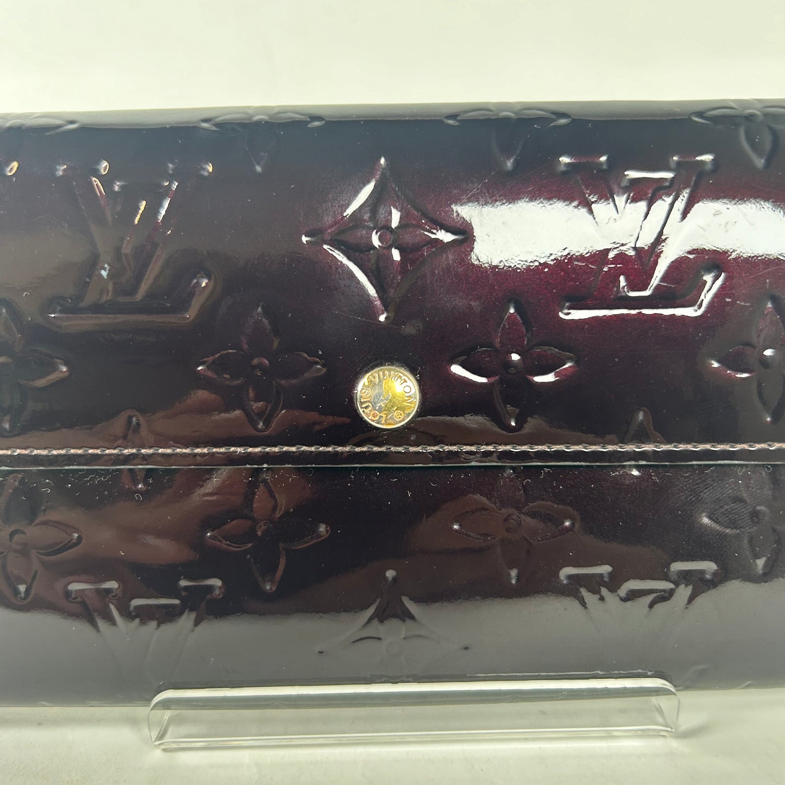 Louis Vuitton Portefeuille Monogram Vernis Sarah Wallet