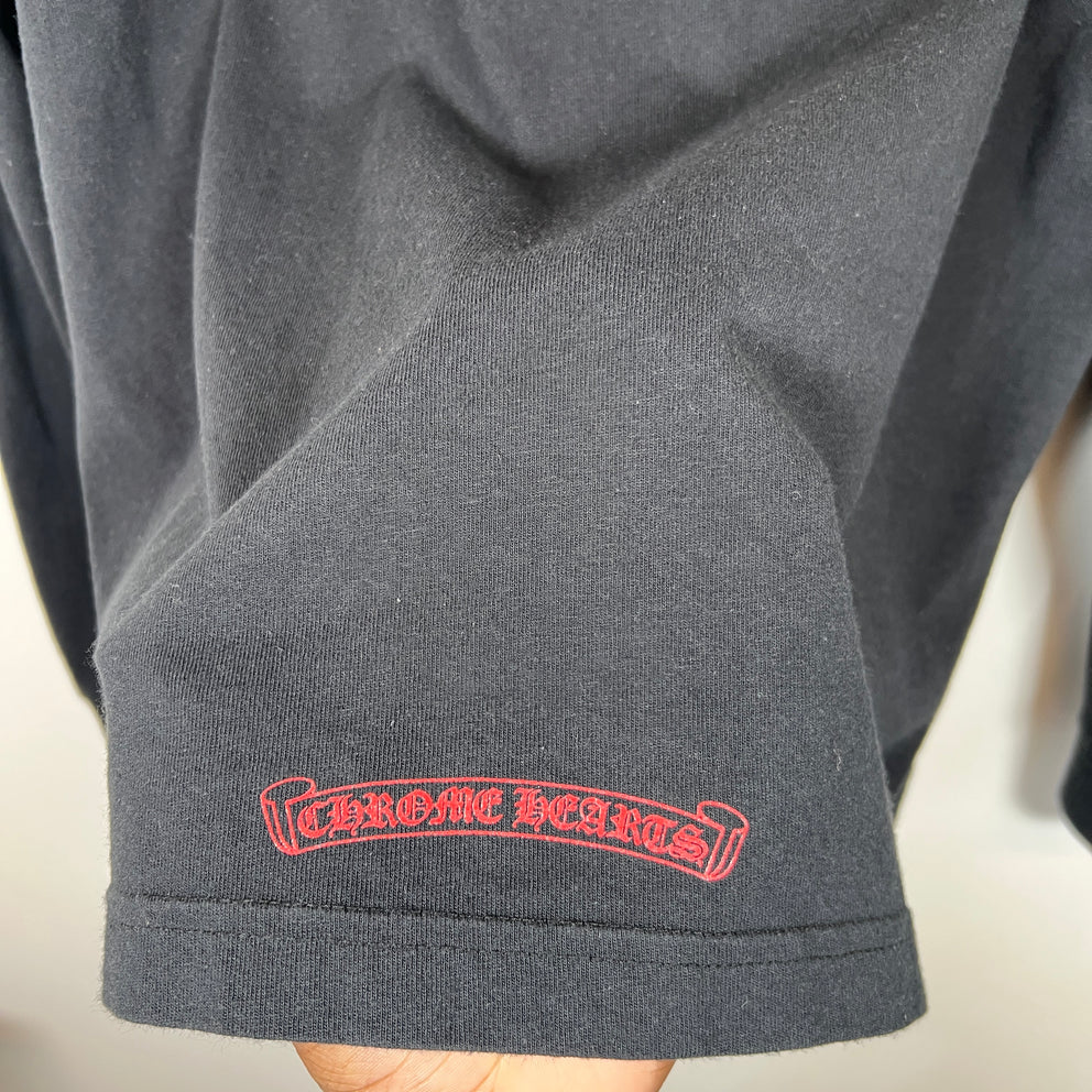 Chrome Hearts Black Matty Boy Chomper Longsleeve Size XL