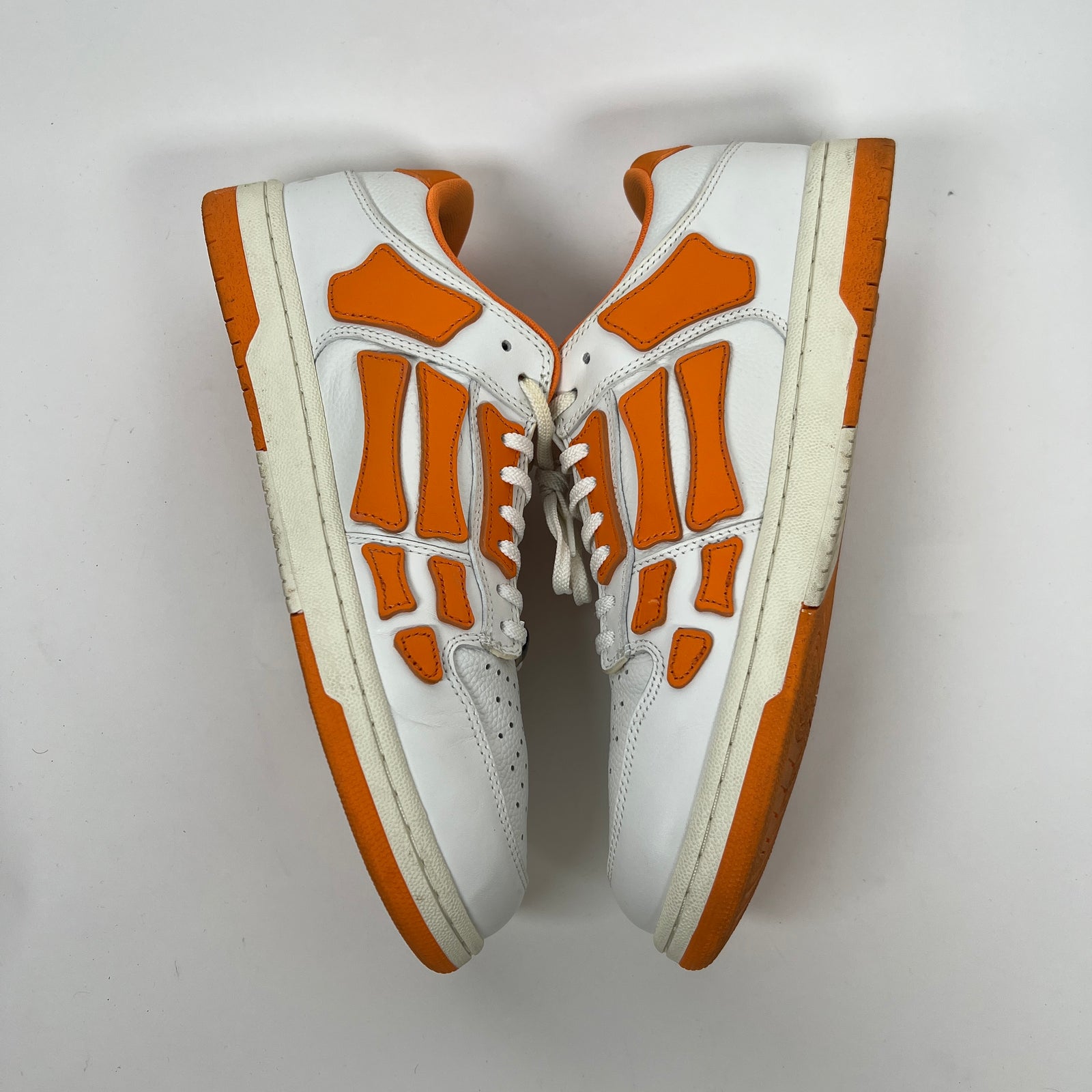 Amiri Orange Skel Low Top Sneaker Size 45