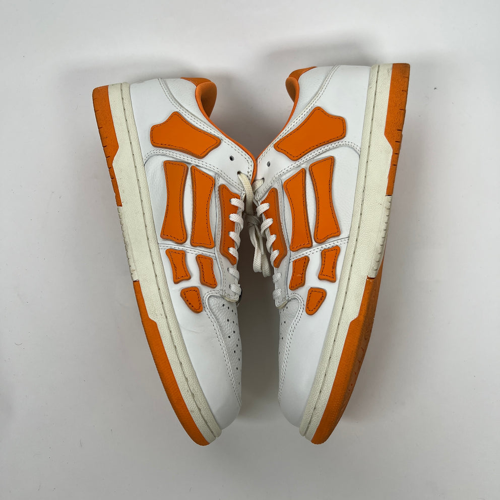 Amiri Orange Skel Low Top Sneaker Size 45