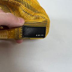 Amiri Yellow Trucker Hat