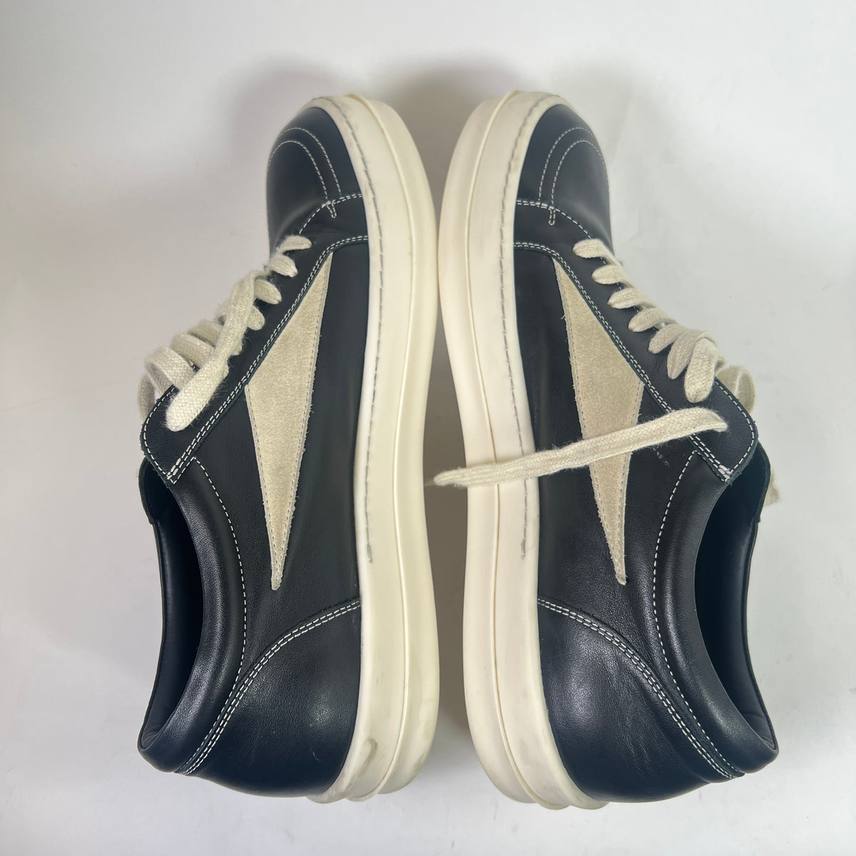 Rick Owens Mainline Low-Top Vintage Sneakers